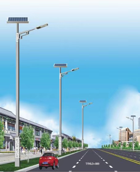 满洲里市城乡建设太阳能路灯